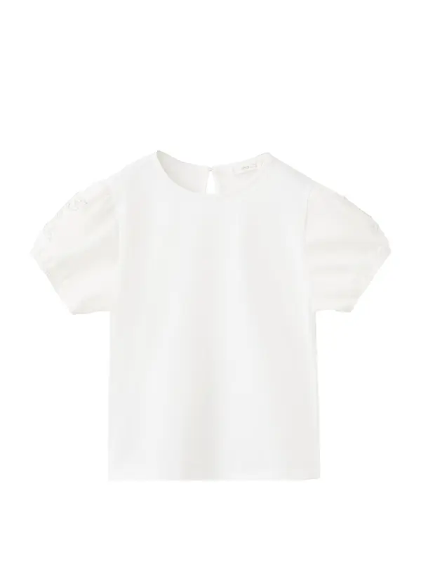 MANGO KIDS MANGO KIDS Majica 'EMBE'  off-bela