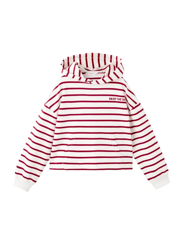 MANGO KIDS MANGO KIDS Majica 'ENJOY'  rdeča / bela