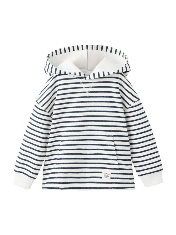 MANGO KIDS MANGO KIDS Majica 'FOCEAN'  mornarska / bela