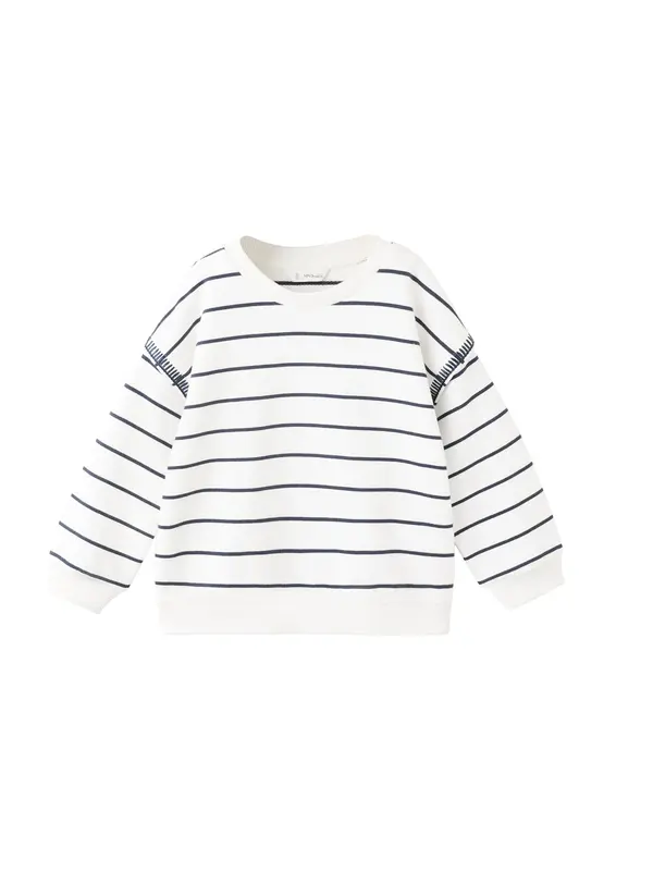 MANGO KIDS MANGO KIDS Majica  marine / off-bela