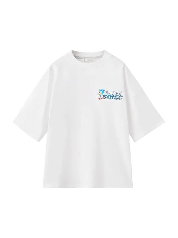MANGO KIDS MANGO KIDS Majica  mornarska / azur / živo rdeča / bela