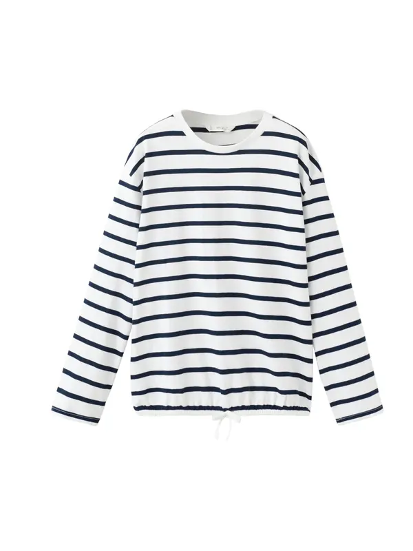 MANGO KIDS MANGO KIDS Majica  mornarska / bela