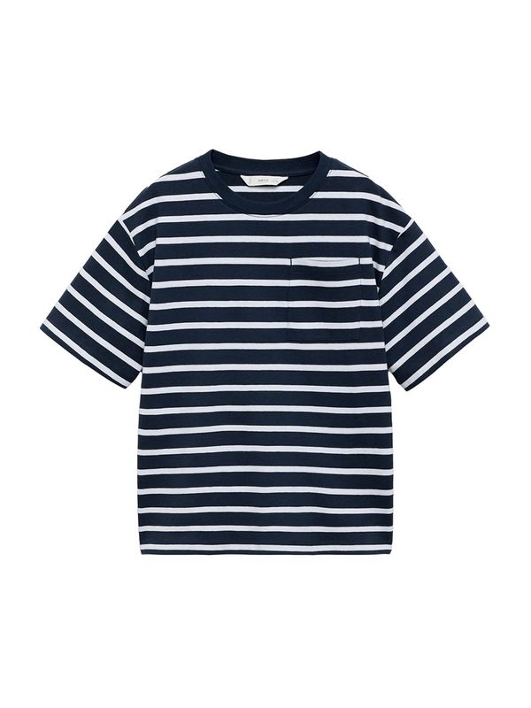 MANGO KIDS MANGO KIDS Majica  mornarska / bela