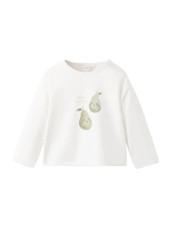 MANGO KIDS MANGO KIDS Majica  oliva / korala / off-bela