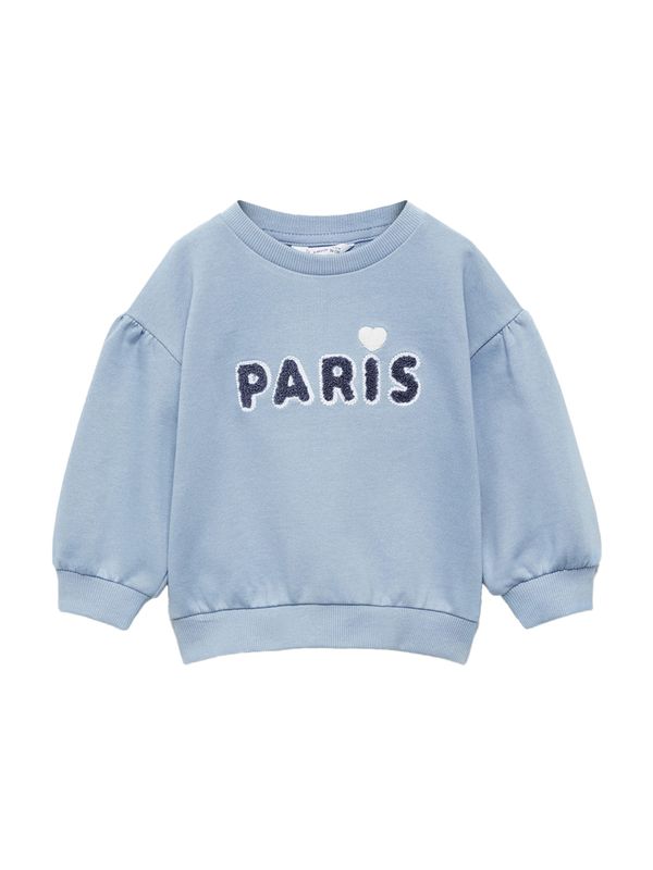MANGO KIDS MANGO KIDS Majica 'PARIS'  svetlo modra / temno modra / bela