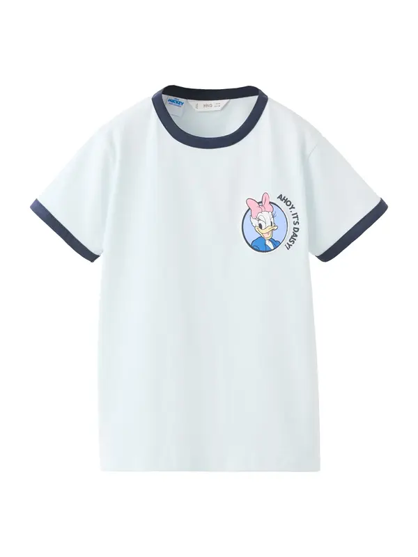 MANGO KIDS MANGO KIDS Majica 'PDSAIL'  mornarska / pastelno modra / rosé / bela