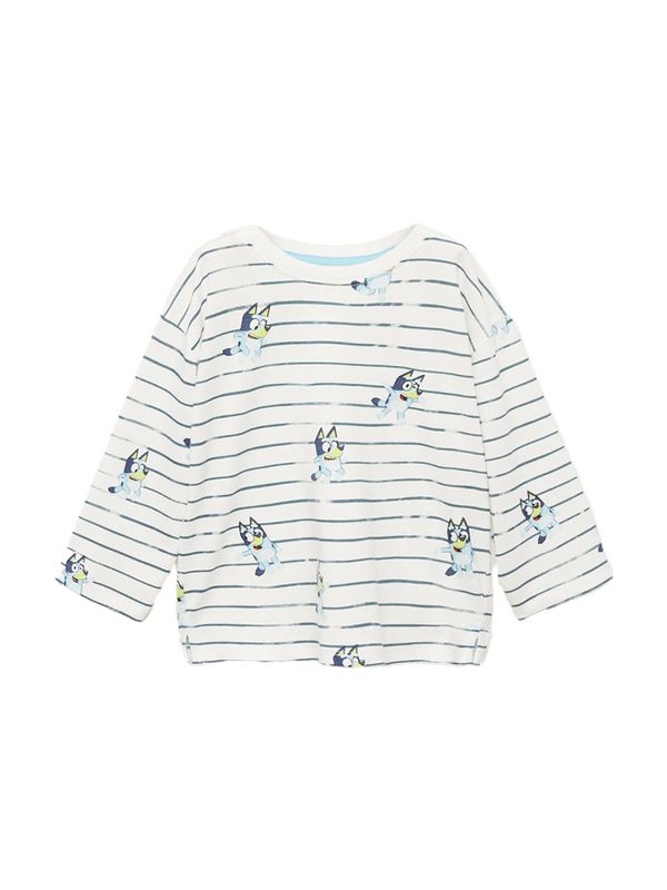 MANGO KIDS MANGO KIDS Majica 'STBLUEY'  marine / svetlo modra / rumena / off-bela