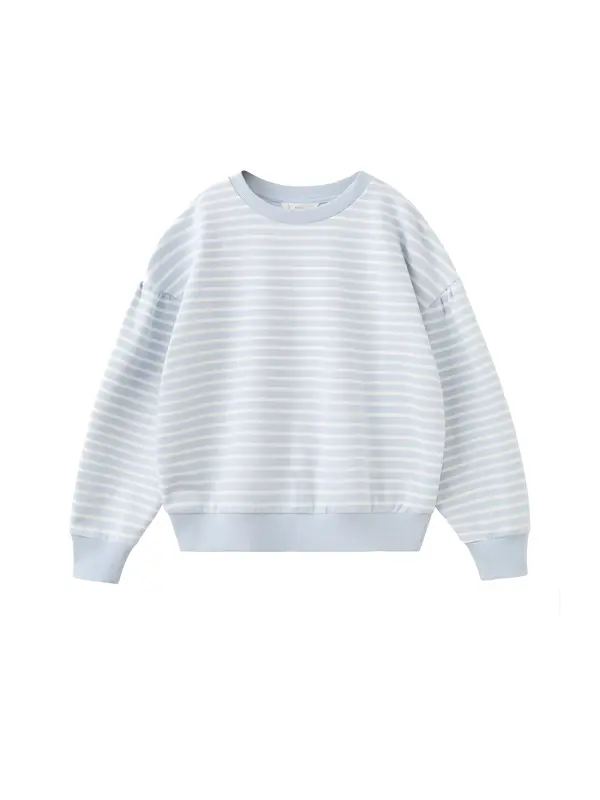 MANGO KIDS MANGO KIDS Majica  svetlo modra / bela