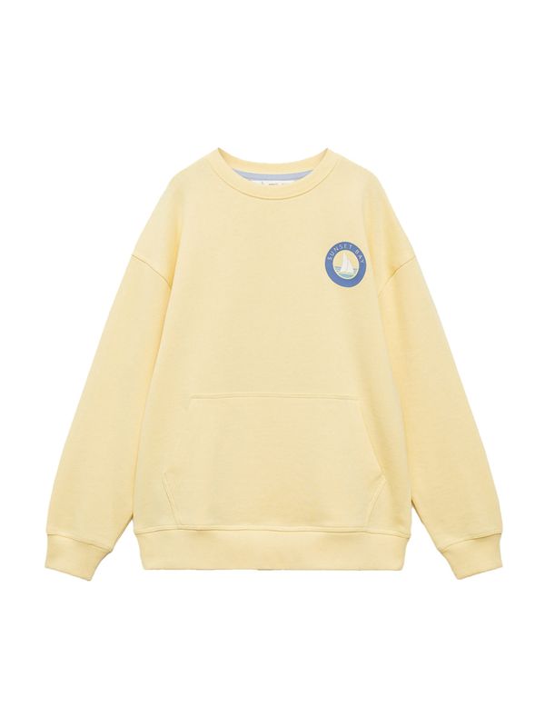 MANGO KIDS MANGO KIDS Majica 'WIND'  modra / svetlo modra / pastelno rumena