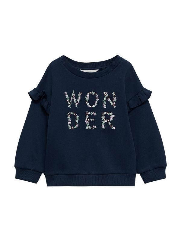 MANGO KIDS MANGO KIDS Majica 'WONDER'  mornarska / rjasto rjava / meta / roza