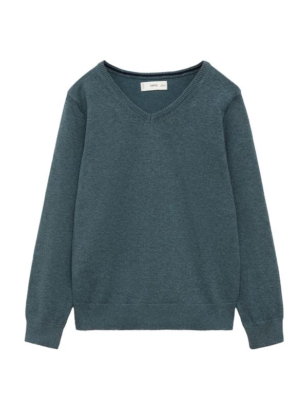 MANGO KIDS MANGO KIDS Pulover 'FEDE7'  temno zelena