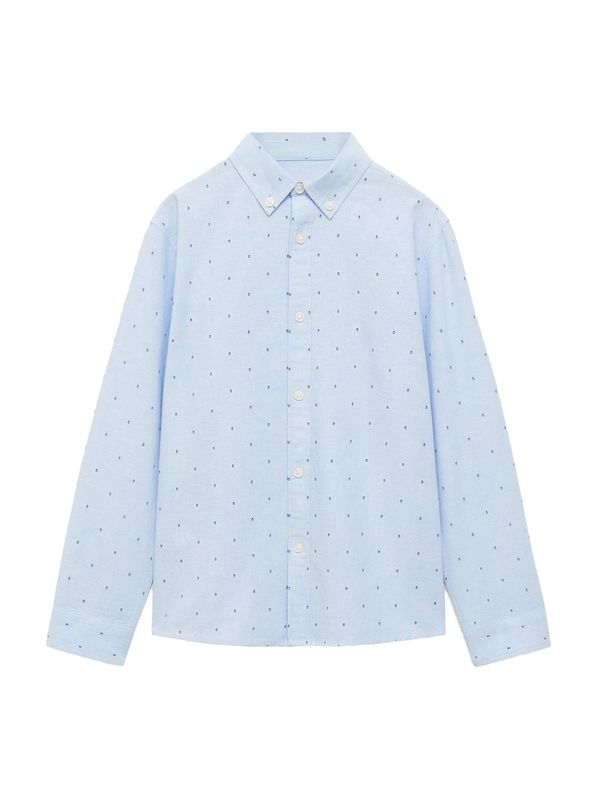 MANGO KIDS MANGO KIDS Srajca 'OXFORDP'  marine / svetlo modra