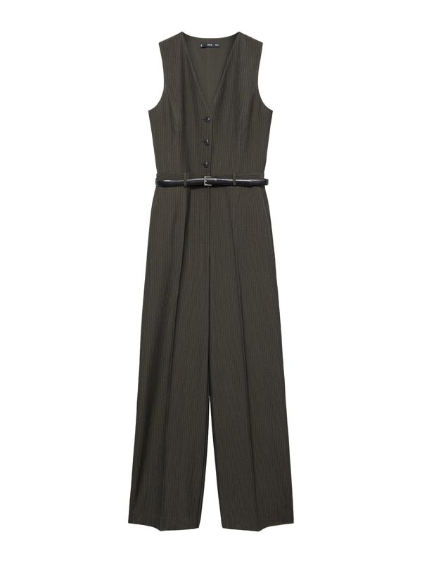 MANGO MANGO Kombinezon 'YOLAN4'  temno siva / bela