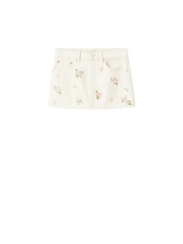 MANGO MANGO Krilo 'BEVERLY'  kivi / rosé / volneno bela