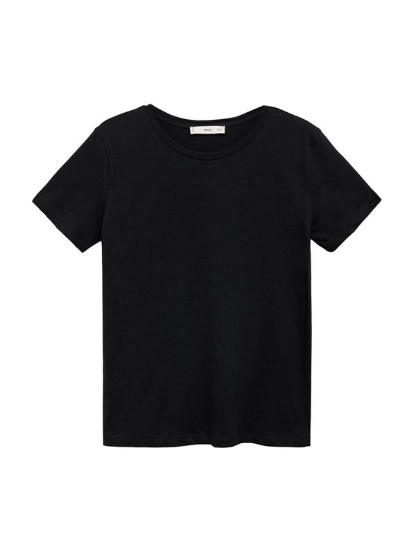 MANGO MANGO Majica 'CHALACA'  črna