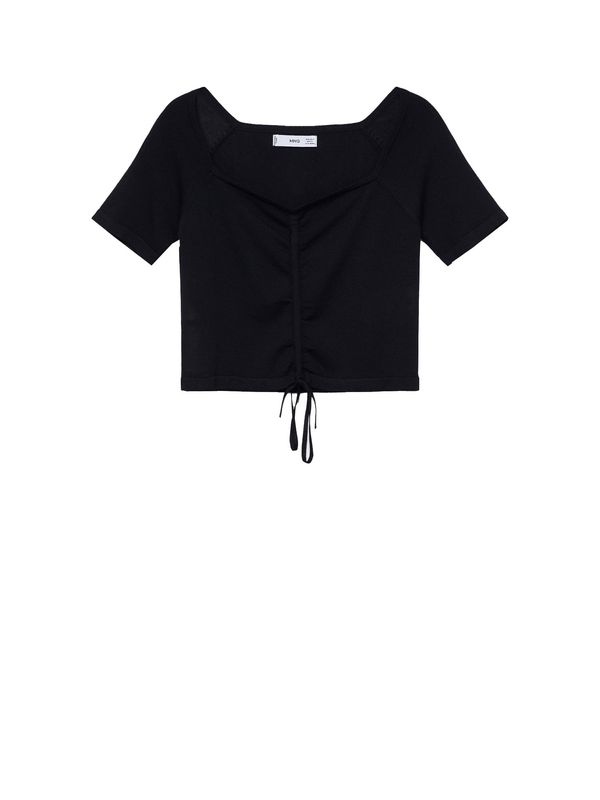 MANGO MANGO Majica  črna