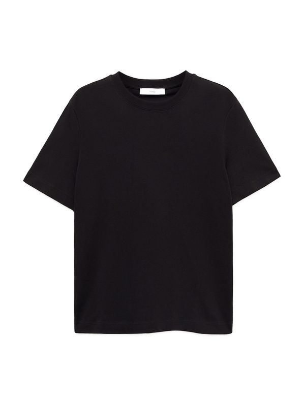 MANGO MANGO Majica 'GES'  črna