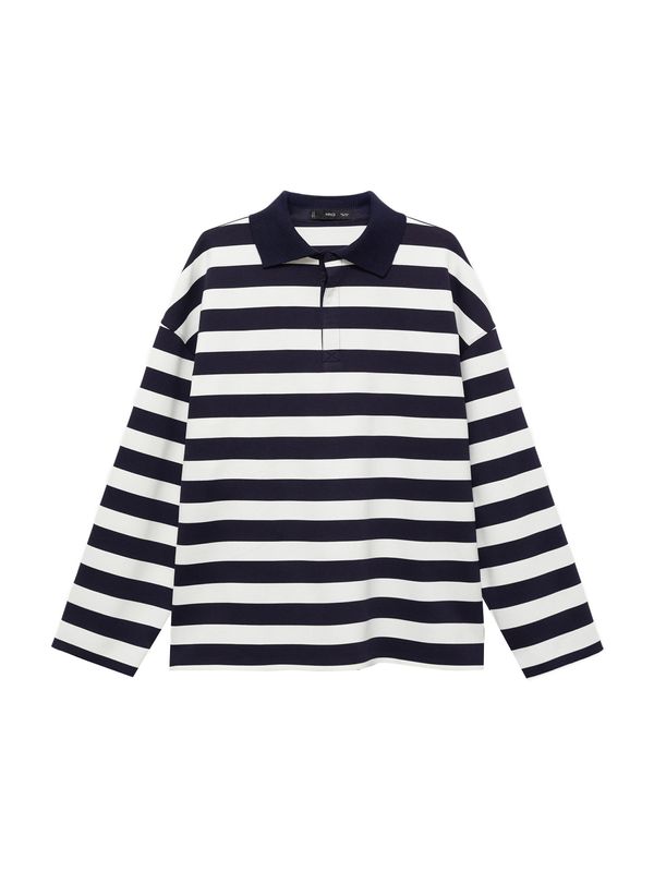 MANGO MANGO Majica 'LLESCA'  mornarska / bela