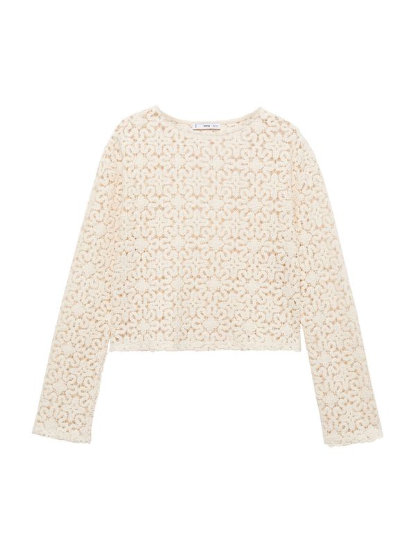 MANGO MANGO Majica 'Morelli'  svetlo bež