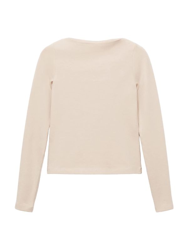 MANGO MANGO Majica 'MURMI'  greige