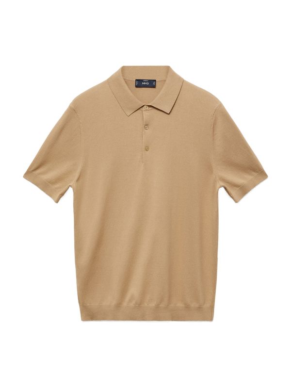 MANGO MAN MANGO MAN Majica 'ARRAONA'  kapučino