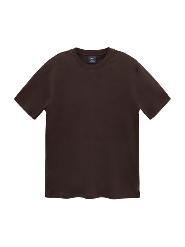 MANGO MAN MANGO MAN Majica 'KIMI'  temno rjava