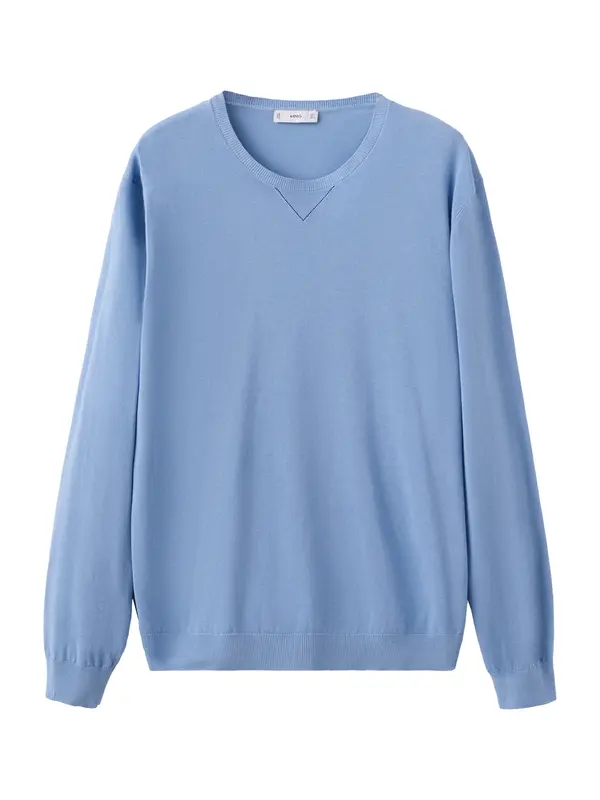 MANGO MAN MANGO MAN Pulover 'Pedrosa'  svetlo modra