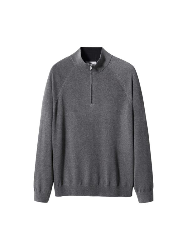 MANGO MAN MANGO MAN Pulover 'TENP'  črna