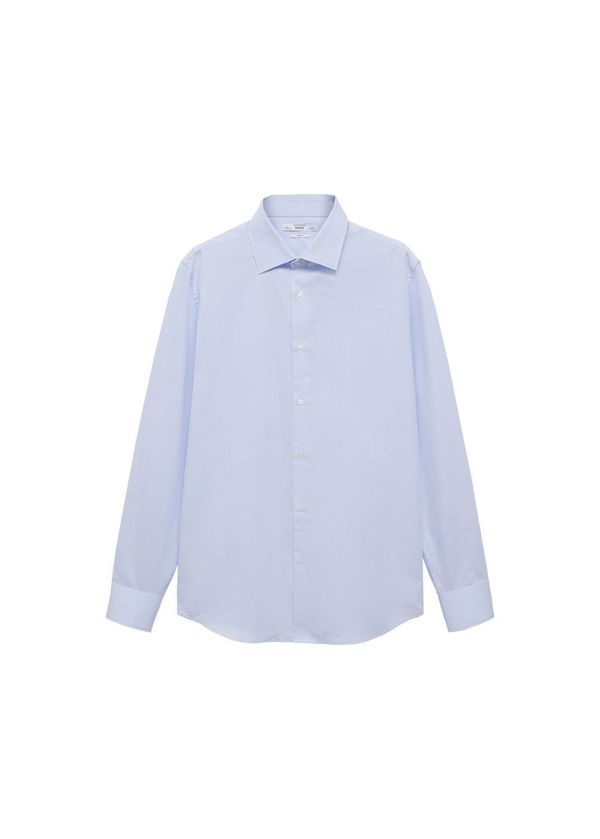 MANGO MAN MANGO MAN Srajca 'Emeritol'  svetlo modra / bela