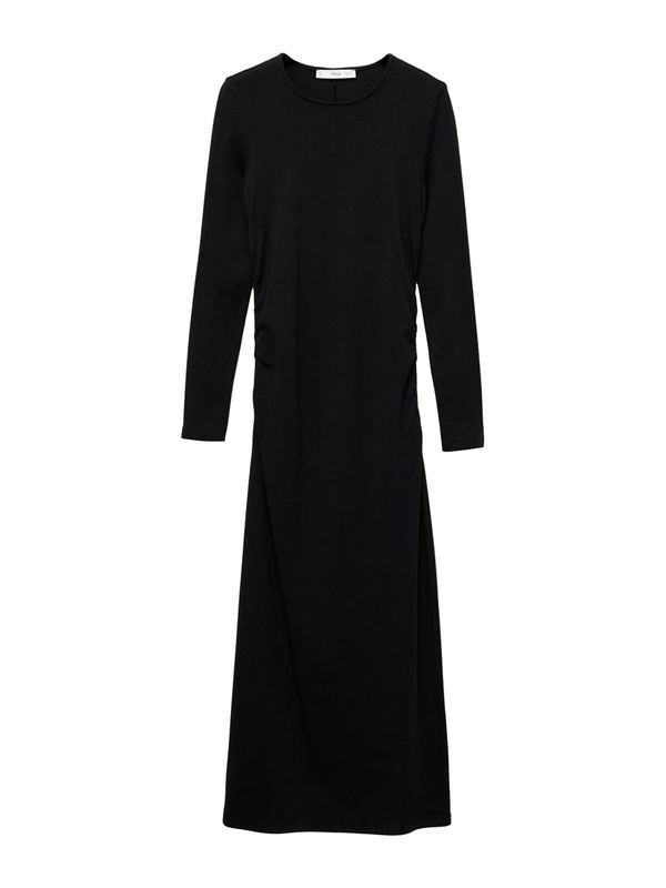 MANGO MANGO Obleka 'BASILA'  črna