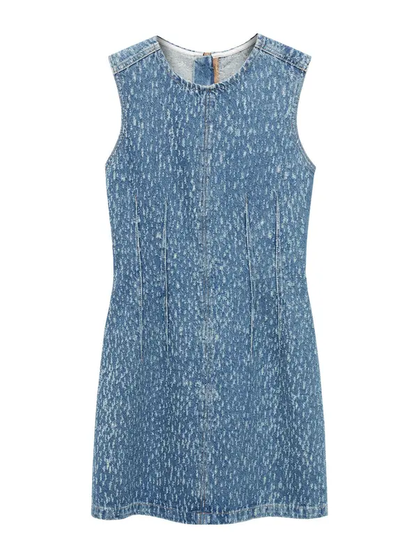 MANGO MANGO Obleka 'Beau'  moder denim