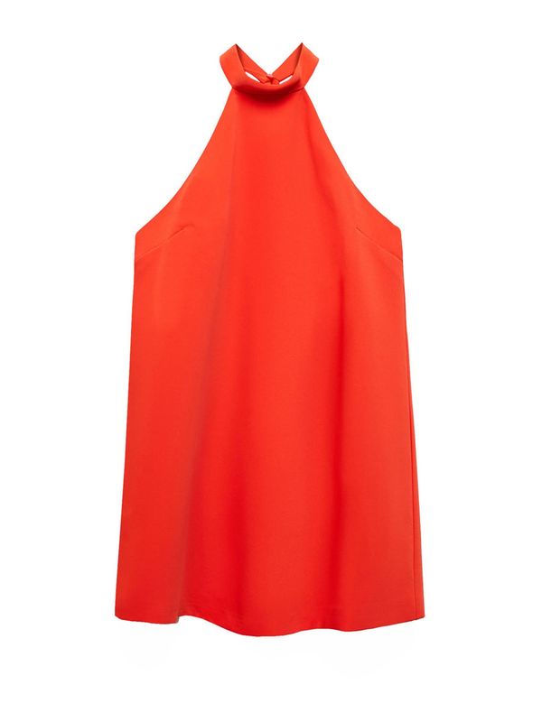 MANGO MANGO Obleka 'BOBIET'  oranžno rdeča