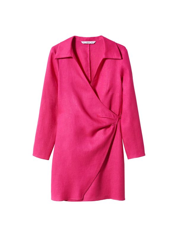 MANGO MANGO Obleka 'Cherry'  fuksija