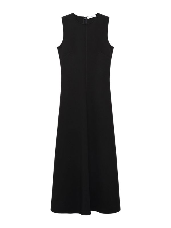 MANGO MANGO Obleka 'LETIZIA'  črna