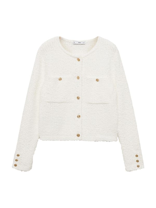 MANGO MANGO Pletena jopa 'ANTONIA'  ecru