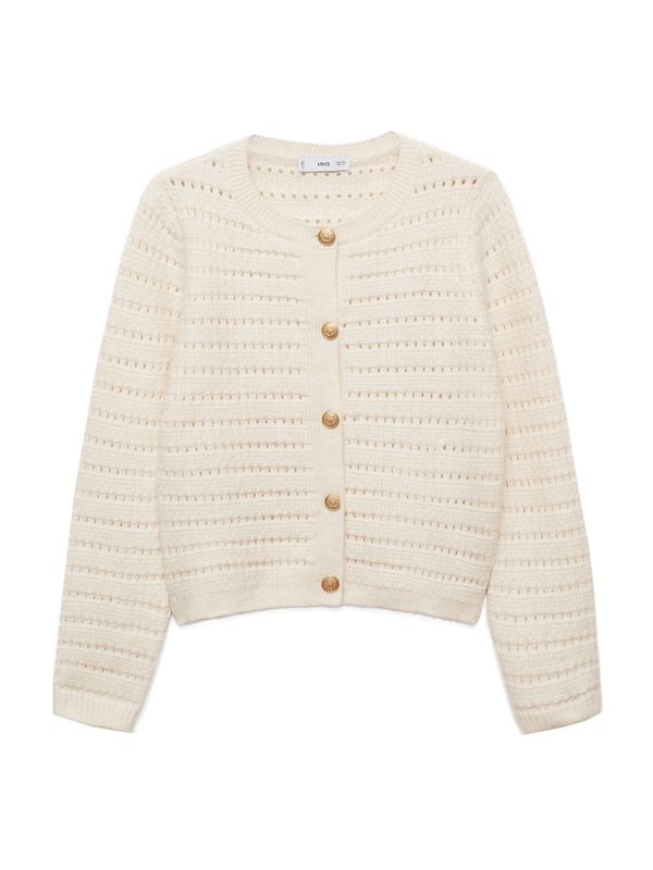 MANGO MANGO Pletena jopa 'CUNAS'  ecru