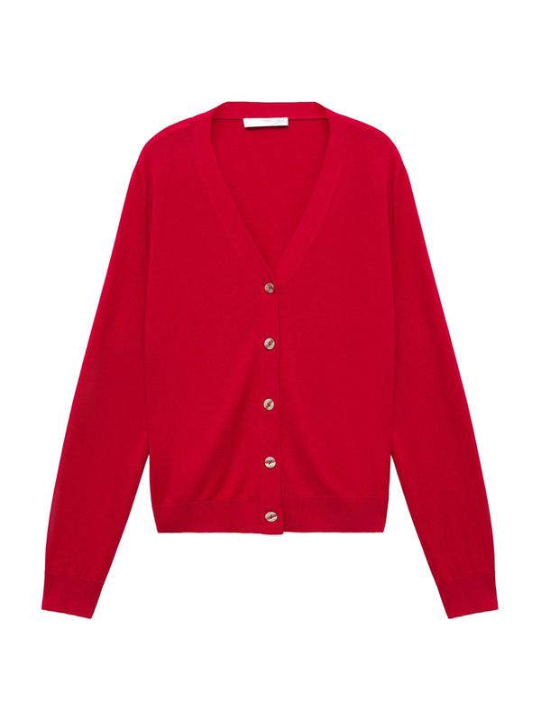 MANGO MANGO Pletena jopa 'Luka'  rdeča