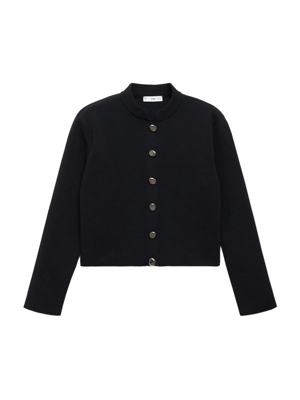 MANGO MANGO Pletena jopa 'MAO'  črna