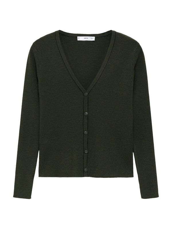 MANGO MANGO Pletena jopa 'SHADOWIN'  kaki