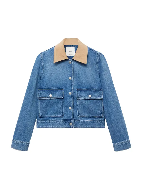 MANGO MANGO Prehodna jakna 'Adara'  moder denim