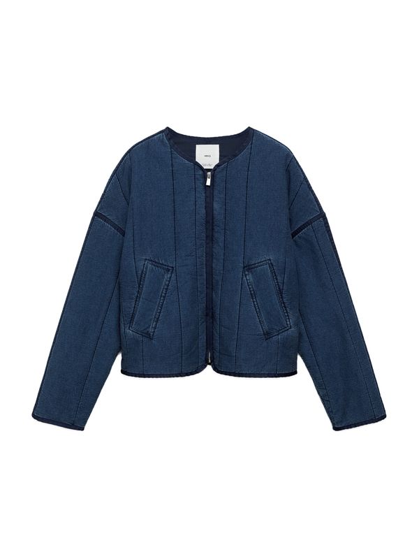 MANGO MANGO Prehodna jakna 'BESSIE'  temno modra