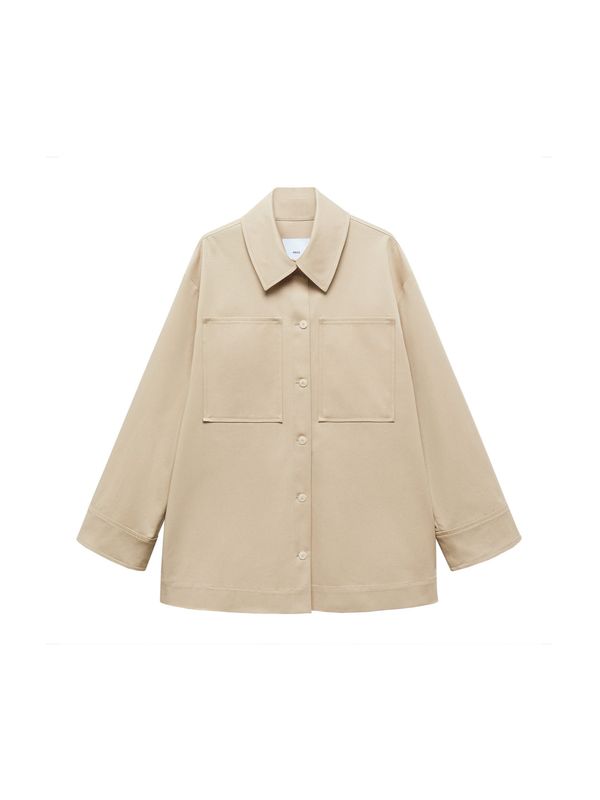 MANGO MANGO Prehodna jakna  bež