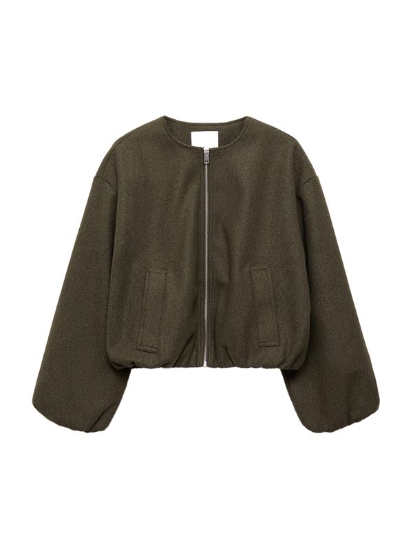 MANGO MANGO Prehodna jakna 'BURBU'  kaki