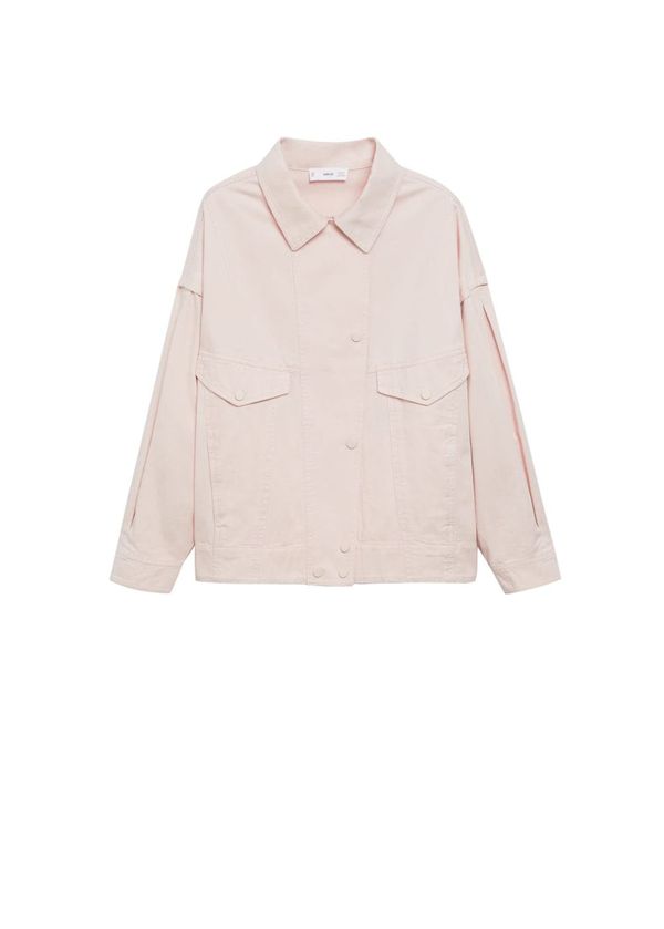 MANGO MANGO Prehodna jakna 'Eureka'  pastelno roza