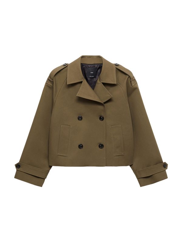 MANGO MANGO Prehodna jakna 'HABANA'  kaki