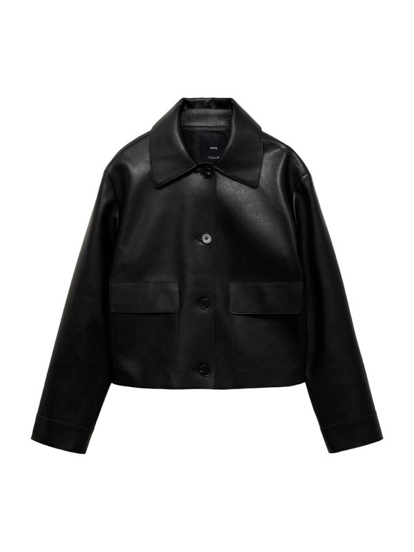 MANGO MANGO Prehodna jakna 'SABINA'  črna