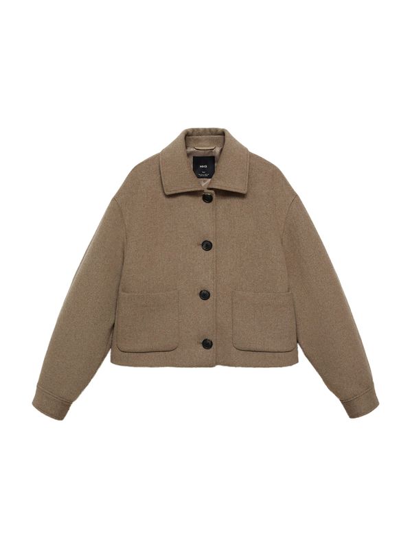 MANGO MANGO Prehodna jakna  svetlo rjava