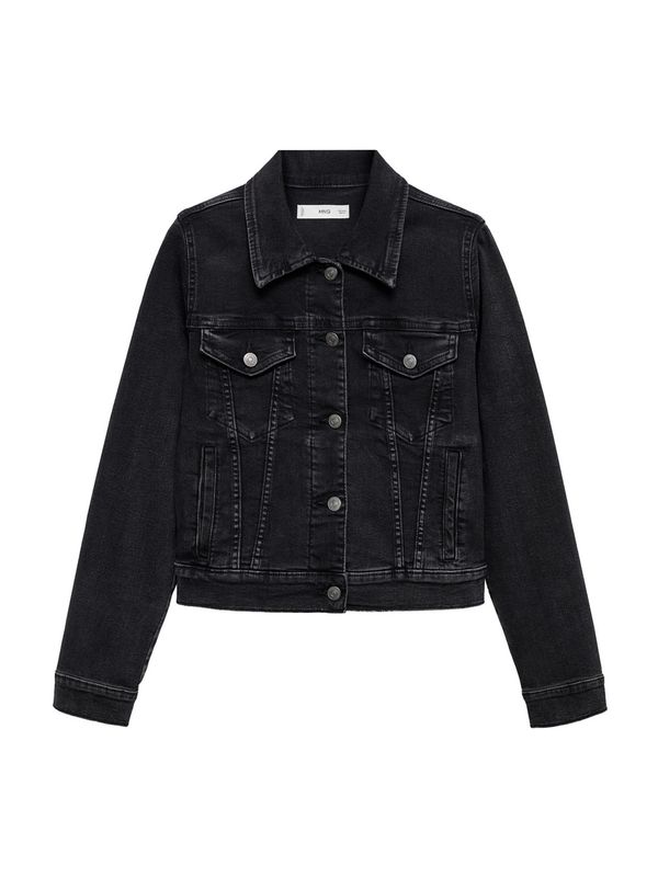 MANGO MANGO Prehodna jakna 'VICKY'  črna