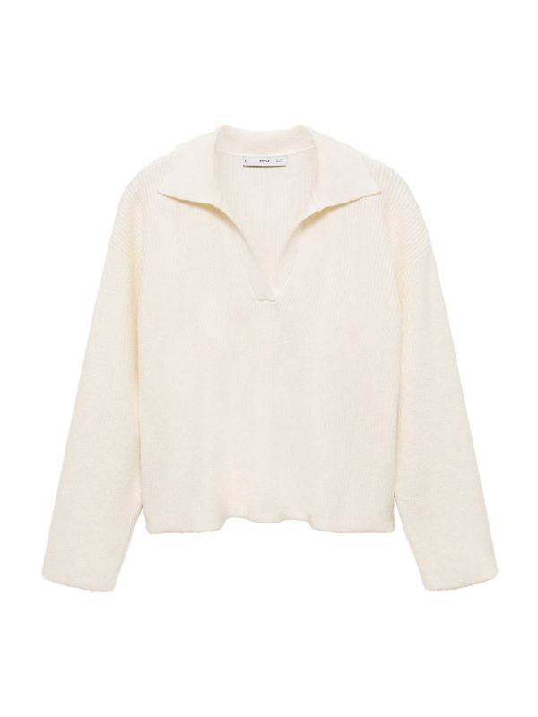 MANGO MANGO Pulover 'CUCO'  ecru