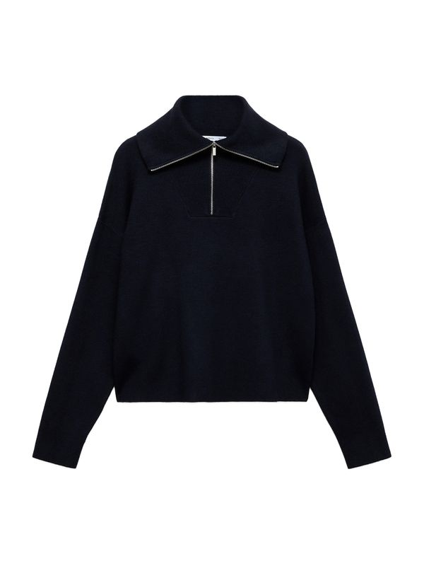 MANGO MANGO Pulover 'LATITAS'  mornarska